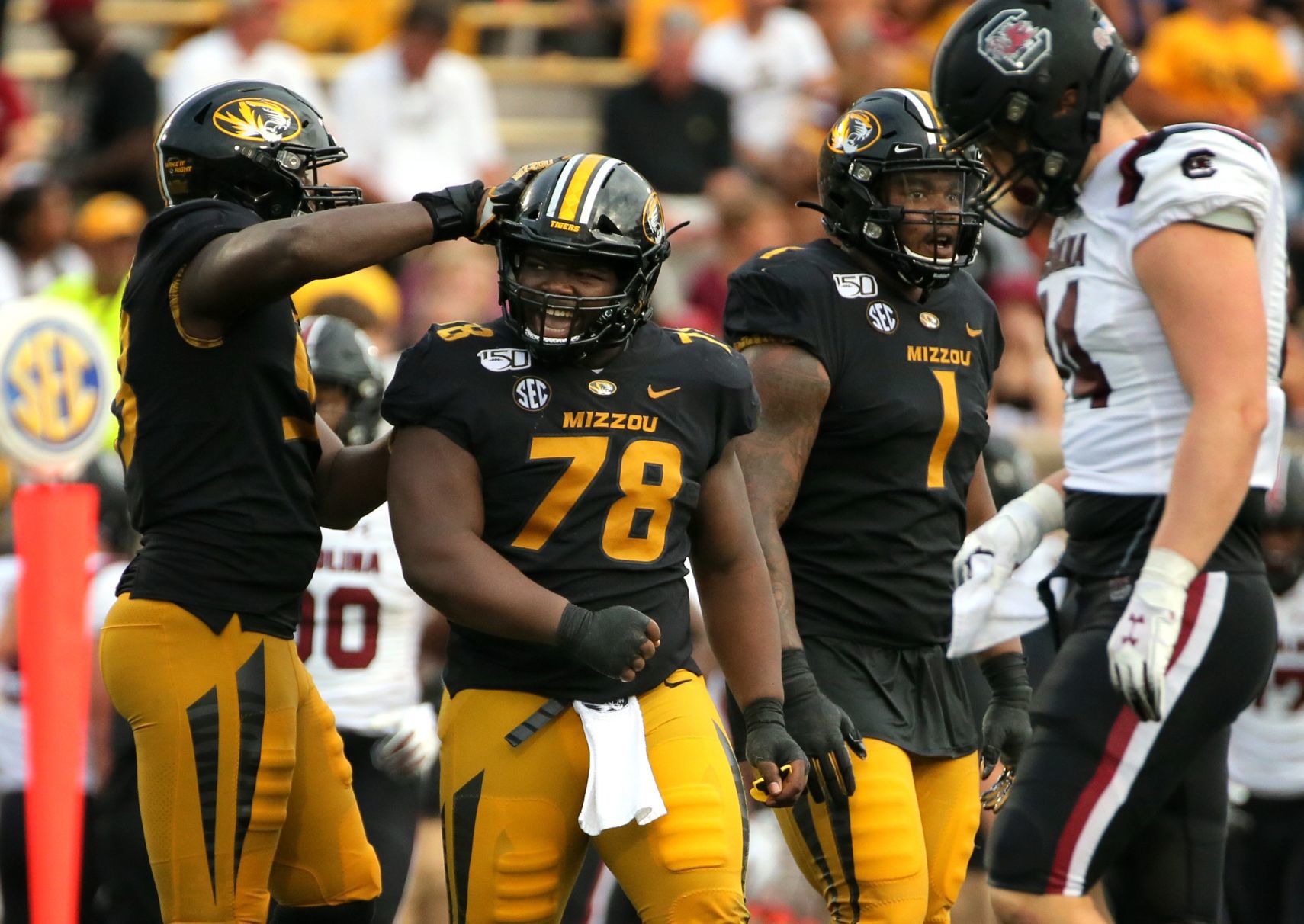 University South Carolina vs University of Missouri